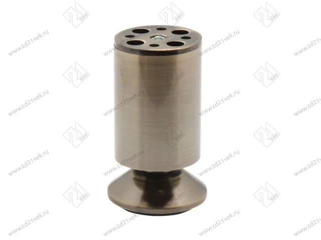 Опора мебельная d50, H100, бронза 1