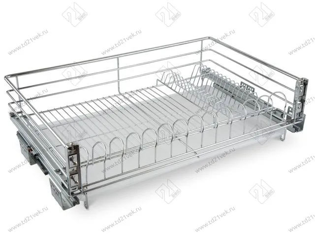 SND 800 Сушка выкатная c доводчиком в нижнюю базу 800 мм с поддоном с фас.крепл., 730х140х465 мм 1