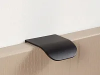 RT011BL.1/32 Ручка торцевая 32 мм матовый чёрный <60>