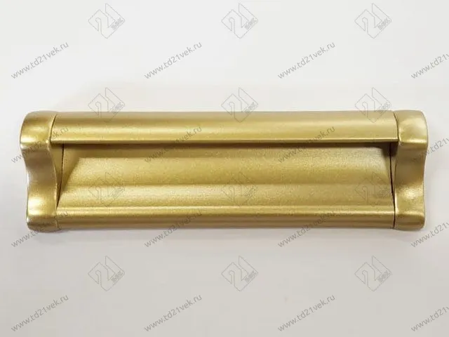Ручка накладная "Оскар"  14.297-04-04/96 (мат.золото) <50/400> 1