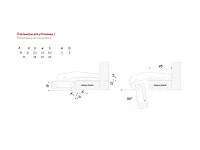 H74302/0112 Петля Boyard -180° (вкладная) + планка H=2 <200>