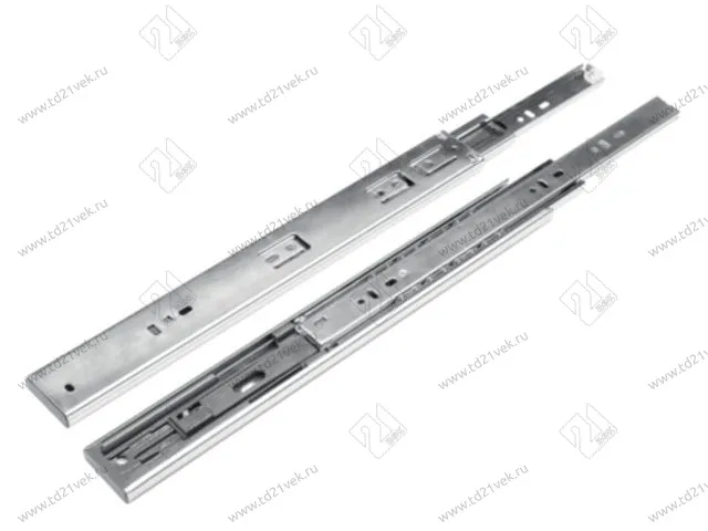 Направляющие шариковые полного выдвижения с доводчиком 45х550 мм (1.352кг.) <15> 1