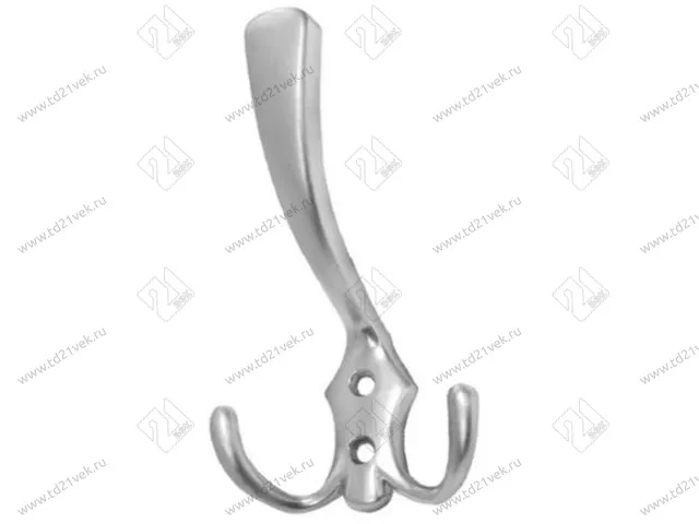 K302SC.6 Крючок мебельный K0260 сатиновый хром <25> 1