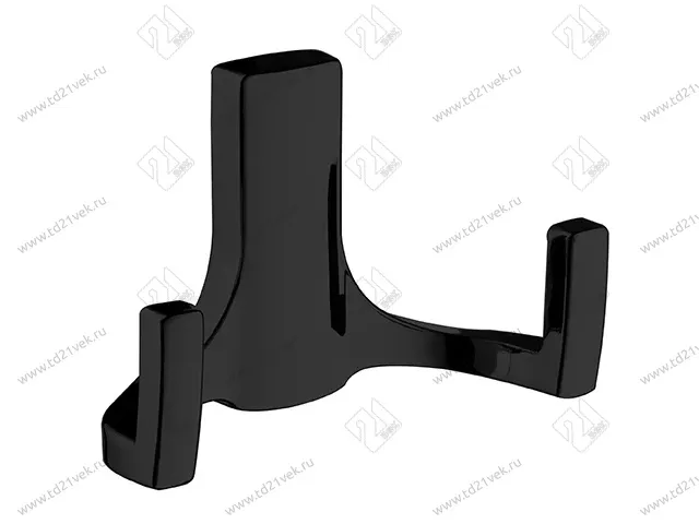 Мебельный крючок KERRON матовый черный KR 0330 BL 1