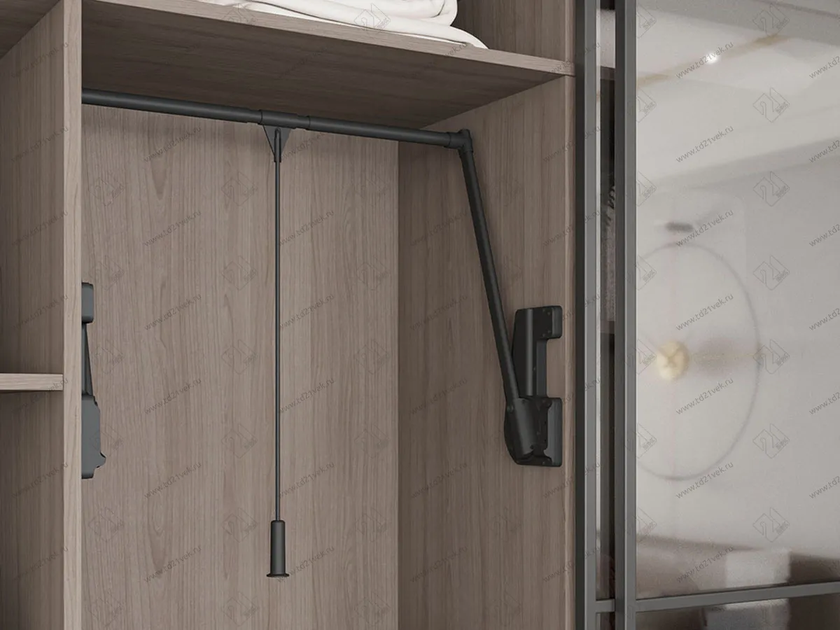 S-6014-A Пантограф Starax, (850-1150x290x900 мм), нагрузка 15 кг, антрацит 3