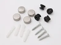 Зеркалодержатель (К) (4шт.) мат. никель <24/240/480>