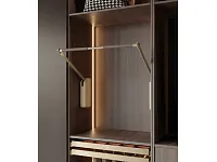 Пантограф для шкафа электрический RALPHIE, 764-964x140x881 мм, серый, с сервоприводом