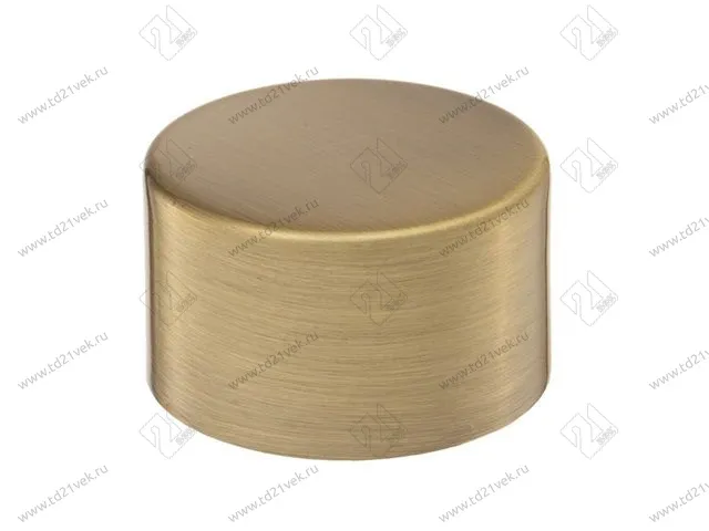 STK104 ВА Заглушка верхняя  для трубы d=50мм бронза 1