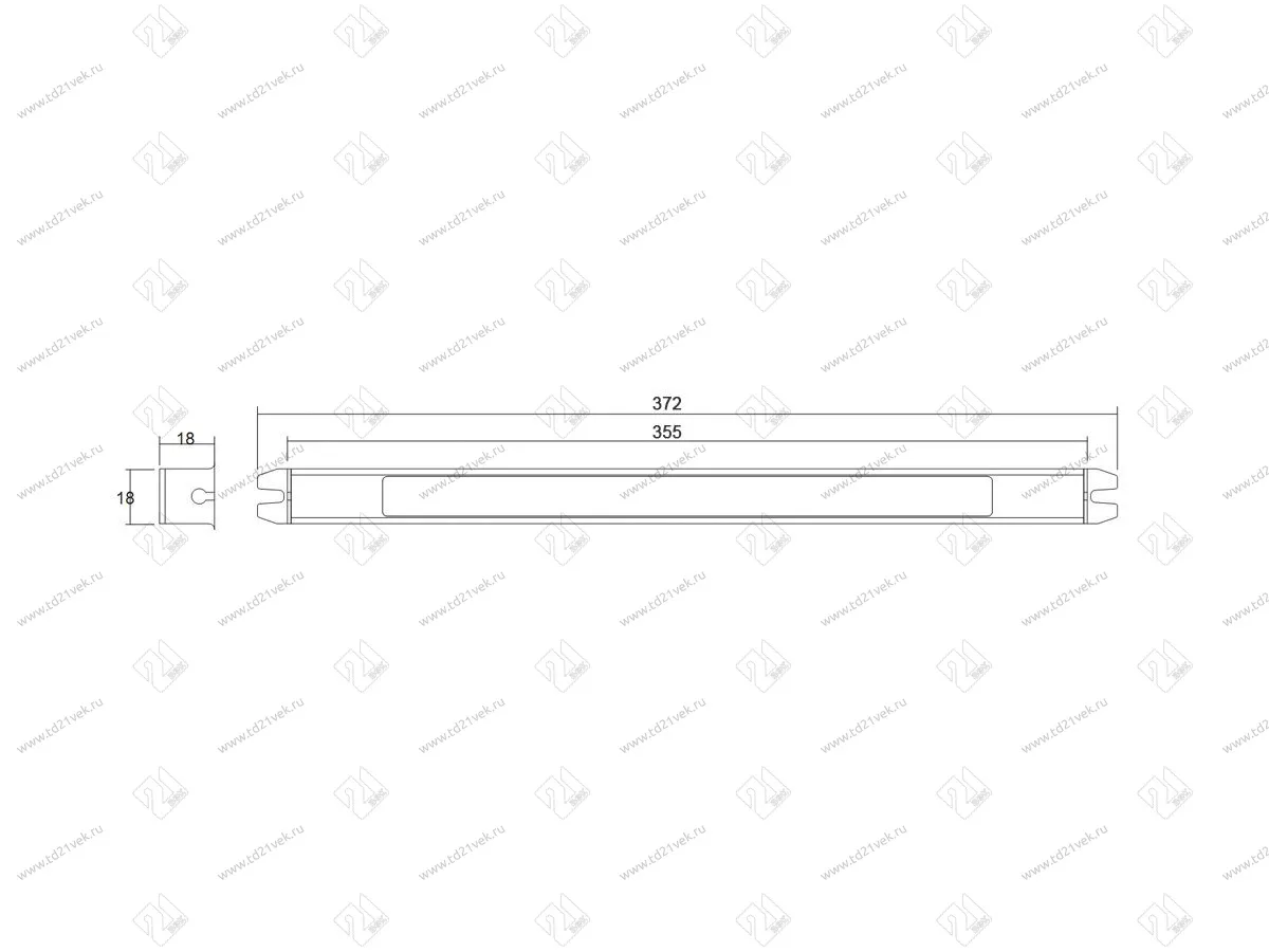 06.800.01.335 Блок питания стаб. напр. для LED max 72Вт 2