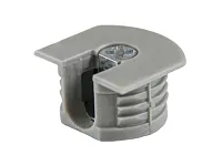 RED Стяжка d20*12,5мм с эксцентриком для плиты 16 мм, светло-серый