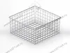 Корзина сетчатая 190*450*450 мм, белый <4> превью 1