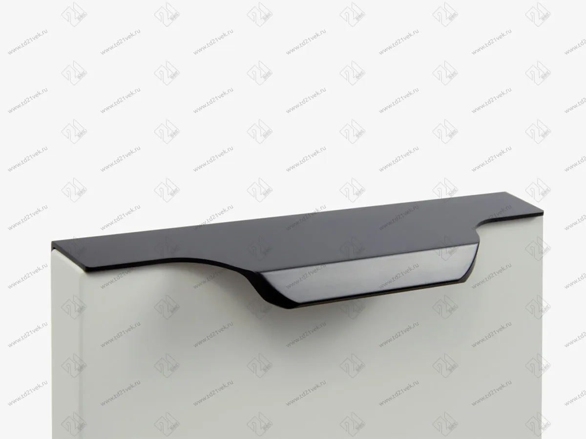 RT111BL.1/96/150 Ручка торцевая 96 мм матовый чёрный <50> 1