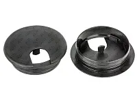 Заглушка кабель-канала, круглая, d=62 №22, чёрный