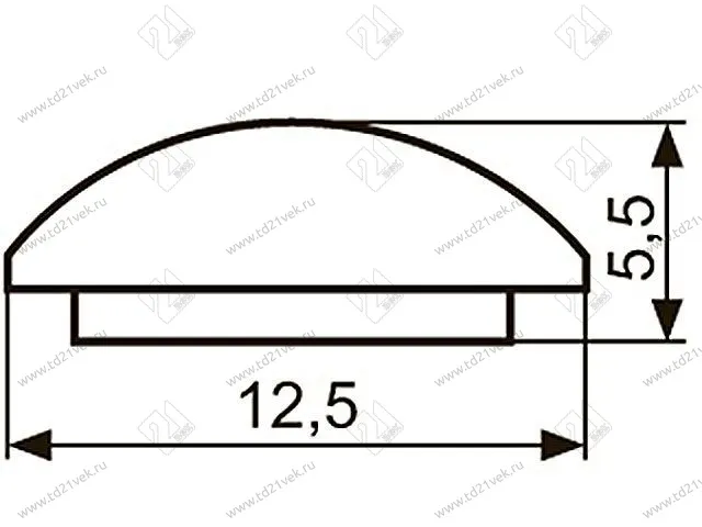 Декор "Sal-M 5" <12,5мм>(золото) sari <100/400> 2