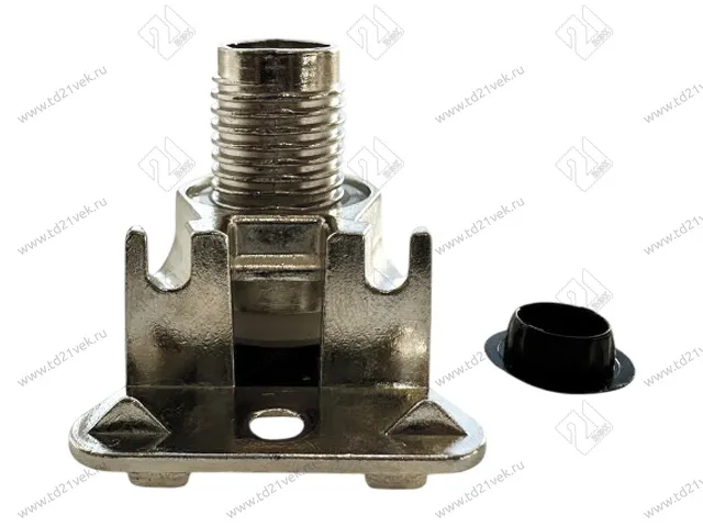 Опора регулируемая с шипами, 50х41.6хh42.3, M18, цинк, под крестовую биту 2