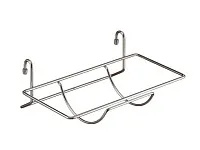 YJ-G217 Полка для бумаги (300х200х120) хром<10>