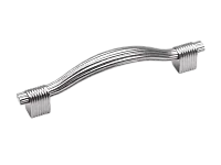 Ручка-скоба С37/96 пластик, хром <500>