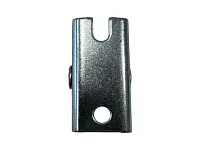 Опора колесная прямоходная 099, нагрузка 10 кг, d15 мм, h18 мм, черный