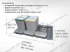 S-2564-G Система сортировки в базу 900 мм, Starax Order 2, (840-800x490-415x305 мм), серый превью 3
