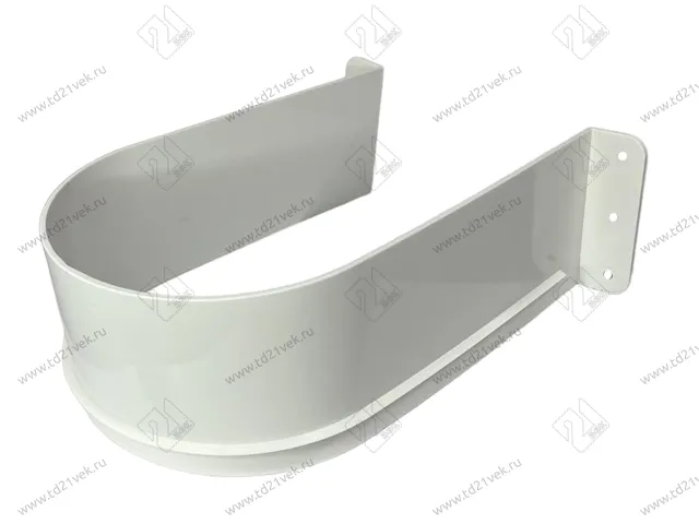 105-91-01-302 Ограничитель Mesan для сифона U-образный 160 мм, пластик белый 1