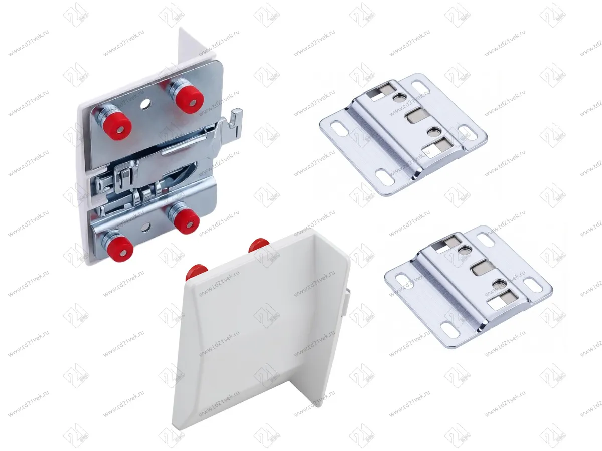 Навес каркаса регулируемый до 240 кг (для нижних тумб) (1 компл.= 2 навеса, 2 площадки, 2 заглушки белые, винты), P2807 1