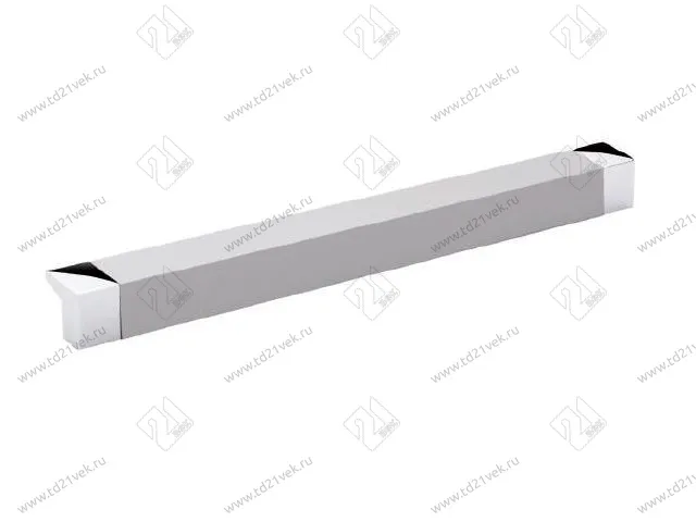 Ручка Оскар алюмин. 14.186/128 (мат.хром)<40/320> 1