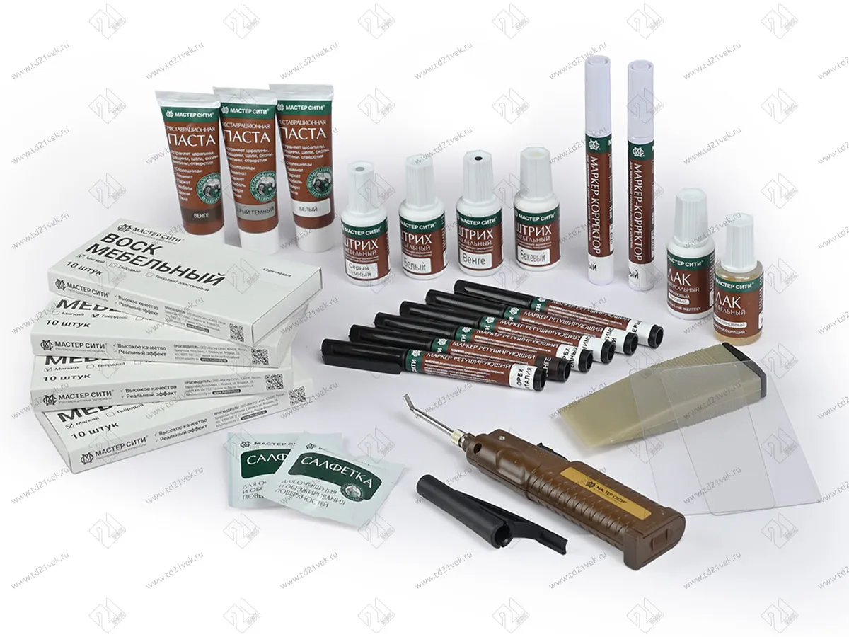 Набор для ремонта мебели "Профессиональный" 2