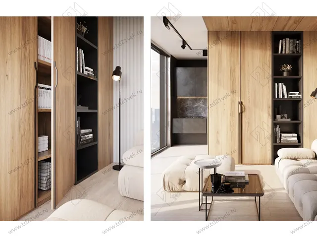 Профиль-ручка UA-GRAVEL-1200-10M 1152мм (L1200мм) белый матовый Apro 6