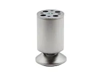 Опора мебельная d50, H100, мат.хром- мат.хром