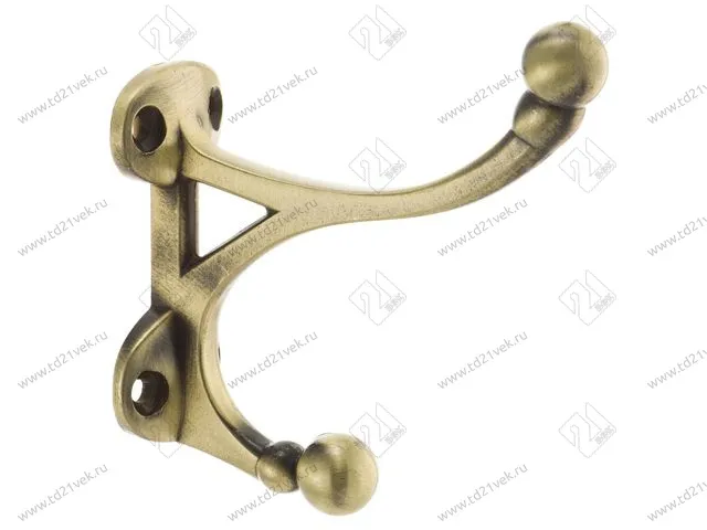 KR0100 AB Крючок античная бронза <30/180> 1