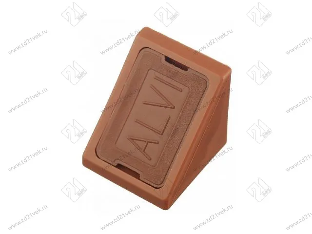 Уголок пластиковый №01 без крышки+крышка  (А)(св.коричневый) 100/1500 1