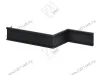 Цоколь с подсветкой 3м, черный матовый, H100/4000К, рефленый, комплект: LED лента SMD+рассеиватель+коннектор превью 2