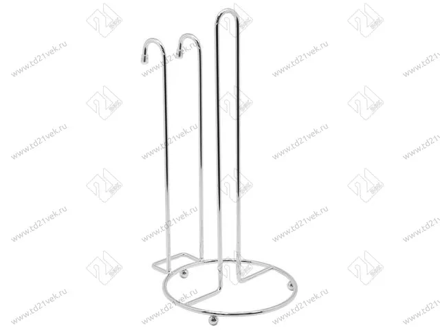 YJ-G218 Полка для бумажного полотенца настольная/навесная (130x163x280) хром <48> 1