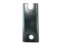 Опора колесная прямоходная 102, нагрузка 15 кг, d30 мм, h34 мм, черный