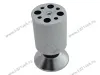 Опора мебельная P0020-100, H100 / d50 мм, матовый хром-хром превью 1
