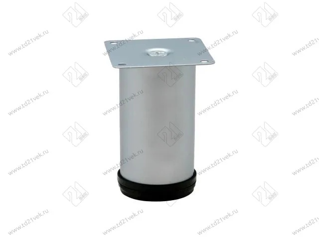 N0030-120 SC Опора мебельная  регулируемая малая 50х120 мм, мат. хром <80> 1