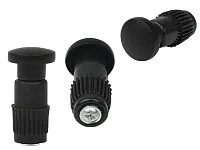 Заглушка рейлинга модерн черный