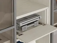 S-6616-G Выдвижная гладильная доска с фасадом в 400 базу, Starax, серый