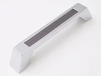 LT-128-02-19 Скоба Metax 128 мм (хром/антрацит) <25/125>