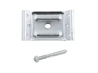 Стяжка стола 2мм с винтом, цинк <50>