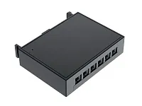 Блок управления подсветкой сенсорный 59х68х16,5мм, умный дом, 12VDC/100W, черный