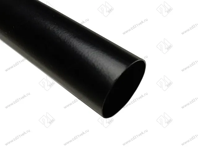 Штанга d=25мм х 0,6мм, L=3м, круглая, чёрная 1