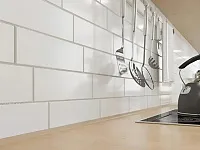 Уплотнительный гибкий плинтус для столешницы Аврора 7мм, 1 бобина 5м, чёрный