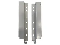 Крепление задней стенки Dragon Pro, H209 мм, белый, комплект- 2 шт.