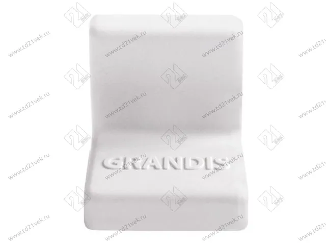 Уголок крепежный 25x25 мм толщ.1,2мм с крышкой, белый 10-419P  <200/2000> 1