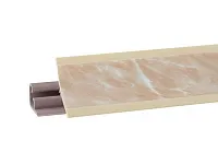 Плинтус RUS LB 231(16) Мрамор бежевый светлый 3,0 м (№ 601) <1/12/15>