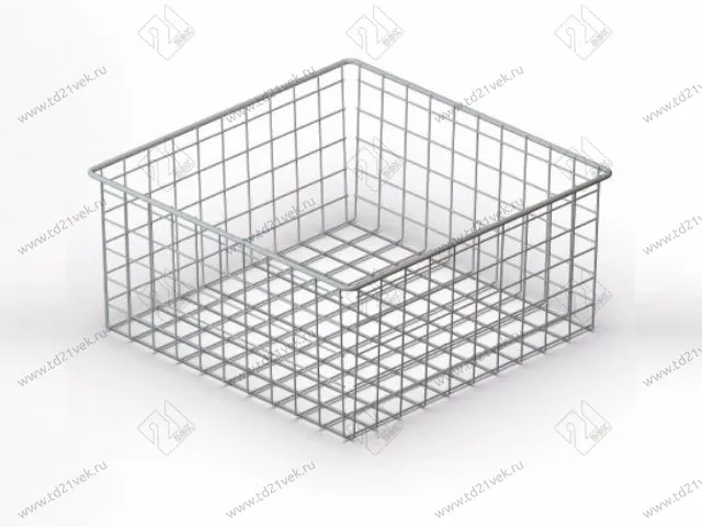 Корзина сетчатая 190*450*450 мм, белый <4> 1