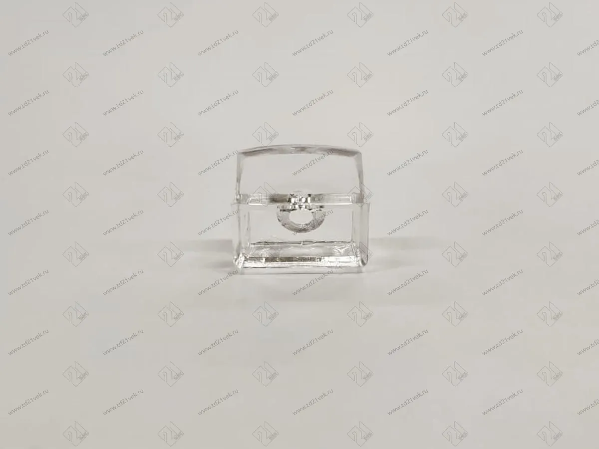 Стеклодержатель №2 (Кляймер) для стекла-4мм (прозрачный) 1 уп = 1000 шт <1/20> 1