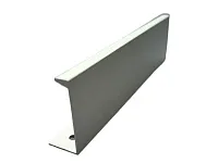 Профиль-ручка торцевая 1056мм (L1200мм) хром матовый, RT.K1