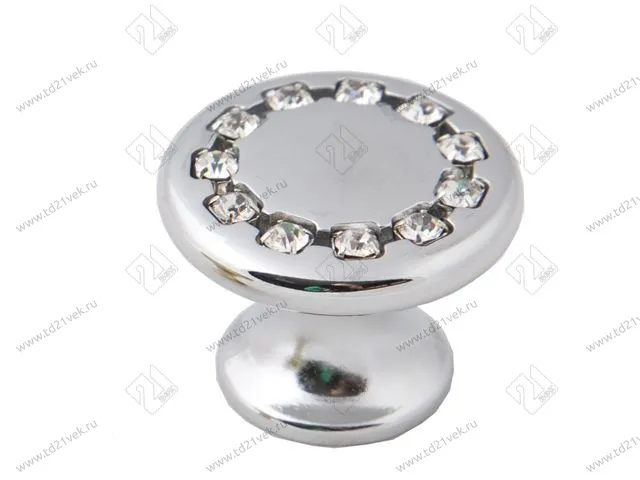 Купол "Оскар" со стразами 6069-06  (хром) <50/400> 1